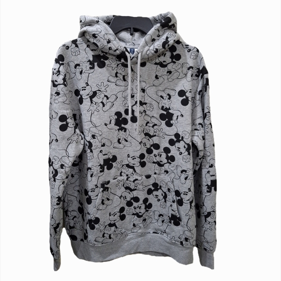 H&M Tops - Divided H&M Disney Gray Mickey Mouse Set